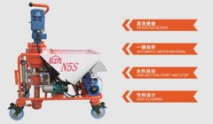  石膏砂漿噴涂機具有哪些優(yōu)點呢？